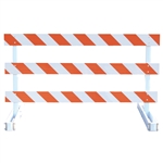 Break-Away Type III - 6' Break-Away  Kit with Diamond Grade Striped Sheeting (Both Sides)