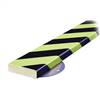 Knuffi Model S Surface Wall Protection Kit Fluorescent Black/Yellow 1M