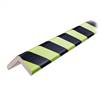 Knuffi Model H+ Corner Bumper Guard Fluorescent Black/Yellow 1M