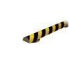 Knuffi Model C+ Surface Wall Protection Kit Reflective Black/Yellow 1M
