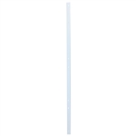 63" Power Post plastic post, holes drilled for Type III boards and flashing light