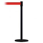 Tensabarrier Stanchion Black Post