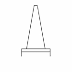 37" Euro Traffic Cone
