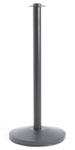 Economy Rope Stanchion Black