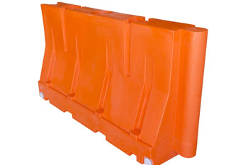 Water-filled Jersey Barricade