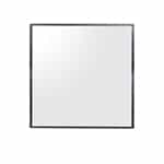 Extra Height Panel, Black, Frosted Acrylic