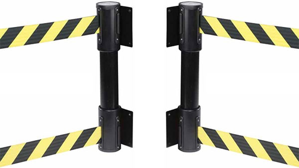 Double Belt Wall Mounted Barriers