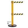 RollerSafety 300 Twin - long 16' ft. double belt barrier