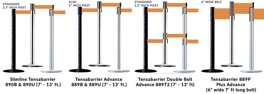 The Original Tensabarrier® Stanchions