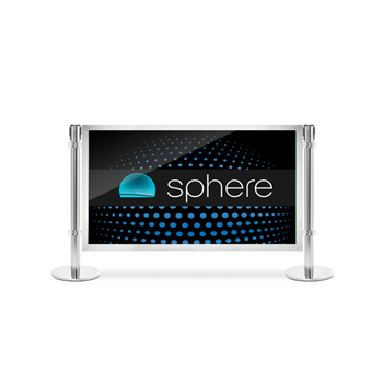 4ft Satin Aluminum Post and Panel Barricade Bundle Offer