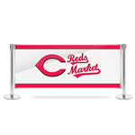 6ft Satin Aluminum Post and Panel Barricade Bundle Offer